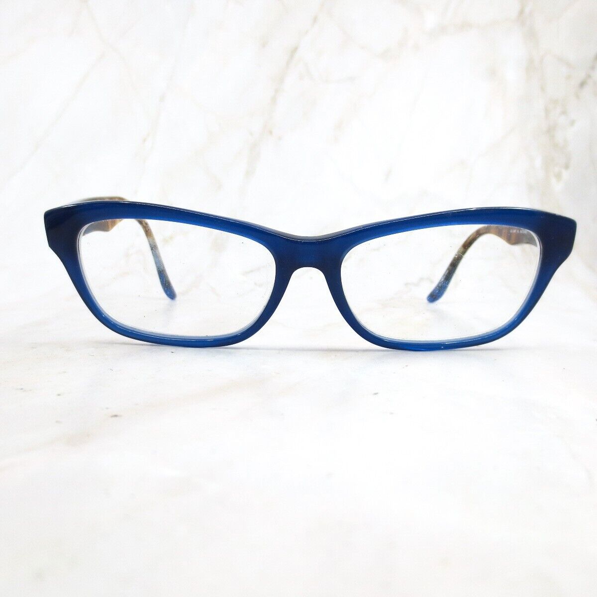 Guess Eyeglasses Frame GU2457 Women's Blue Tortoise Full Rim Cat Eye 54-15-140