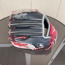 Pre- Owned Rawlings Tee Ball MT95GB Leather Palm Glove Right Hand Thrower 9.5