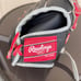 Pre- Owned Rawlings Tee Ball MT95GB Leather Palm Glove Right Hand Thrower 9.5