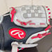 Pre- Owned Rawlings Tee Ball MT95GB Leather Palm Glove Right Hand Thrower 9.5