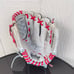 Pre- Owned Rawlings Tee Ball MT95GB Leather Palm Glove Right Hand Thrower 9.5