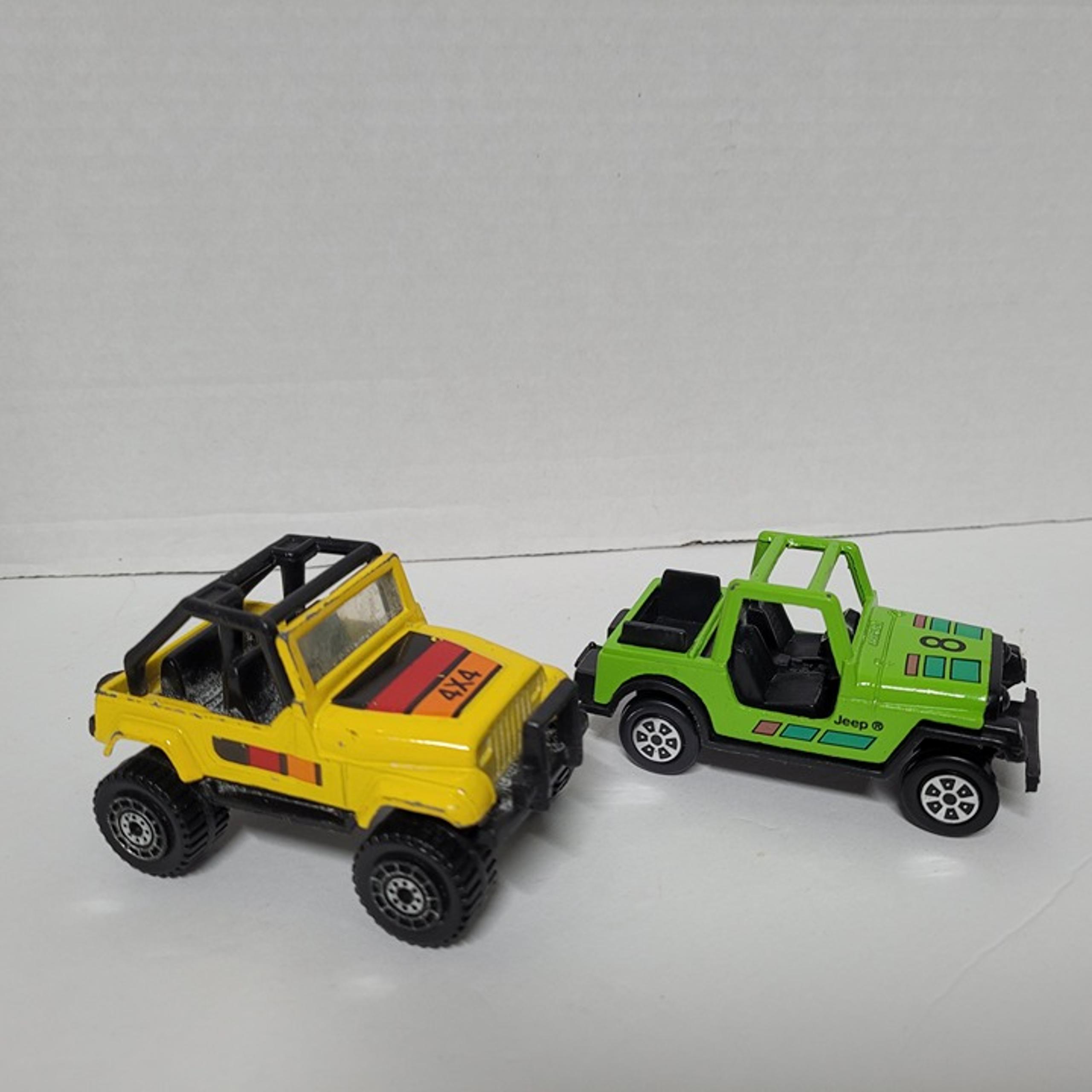 Tootsie Toy Jeep Lot of 2