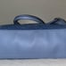 NEW! NWT JUICY COUTURE Royal Moment Velour Quilted Bowler Bag Slate Blue