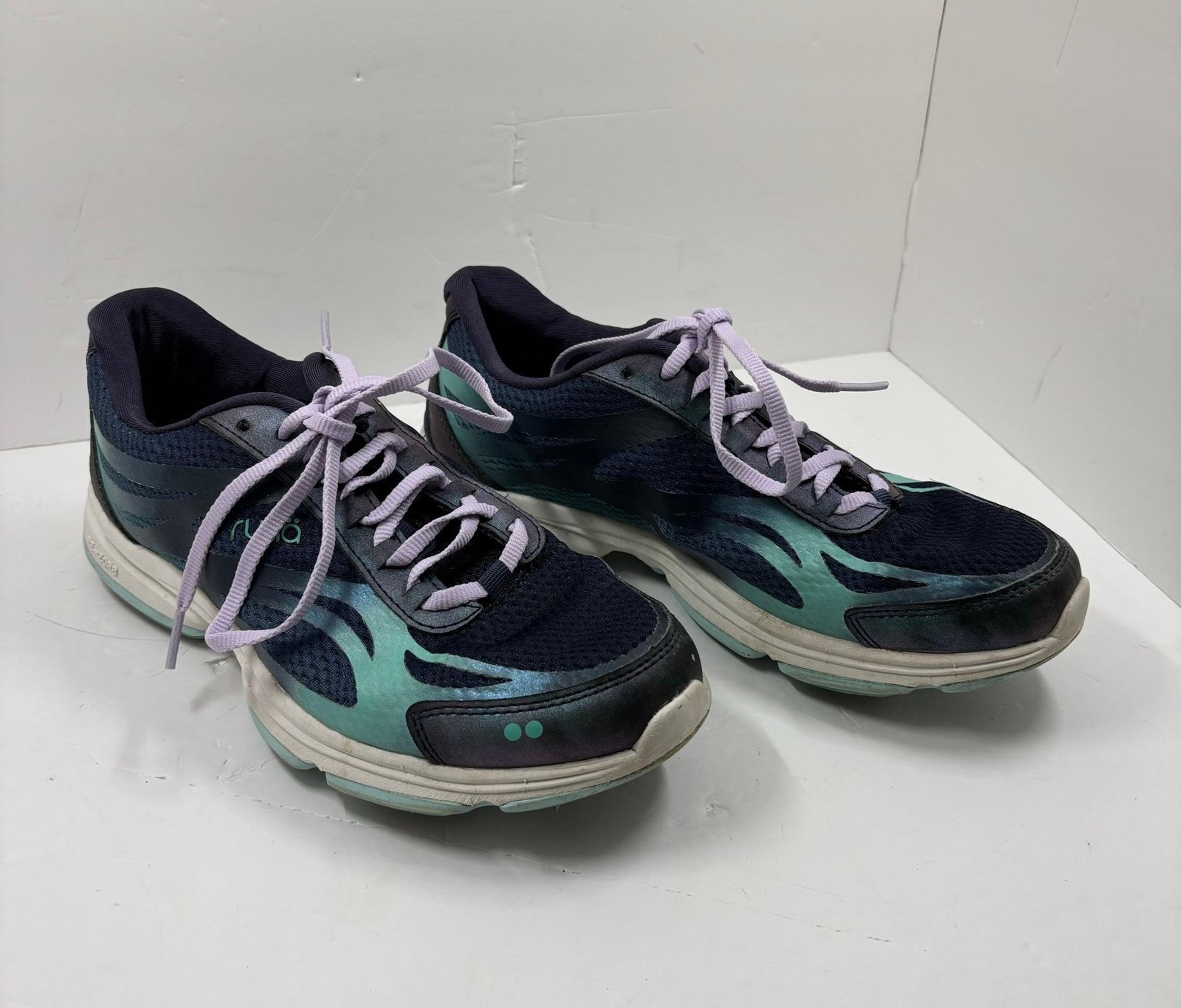 Ryka Womens Devotion Plus 2 Running Hiking Athletic Shoes/Sneakers Sz 8.5 VG+