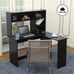 L-Shaped Computer Desk with Hutch Modern Wooden Corner Gaming Desk