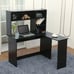 L-Shaped Computer Desk with Hutch Modern Wooden Corner Gaming Desk