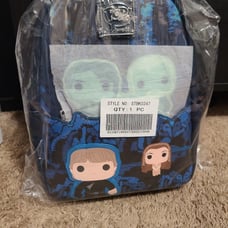 Loungefly Pop Star Wars Force Ghosts Mini Backpack Glow In The Dark Luke Leia