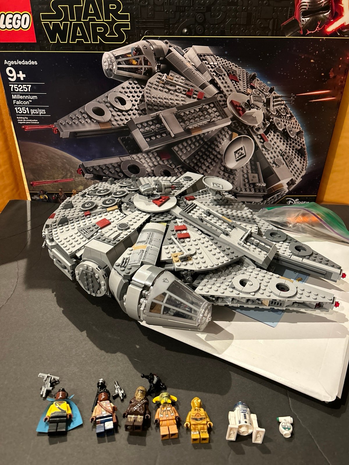 Lego Star Wars millennium falcon 75257