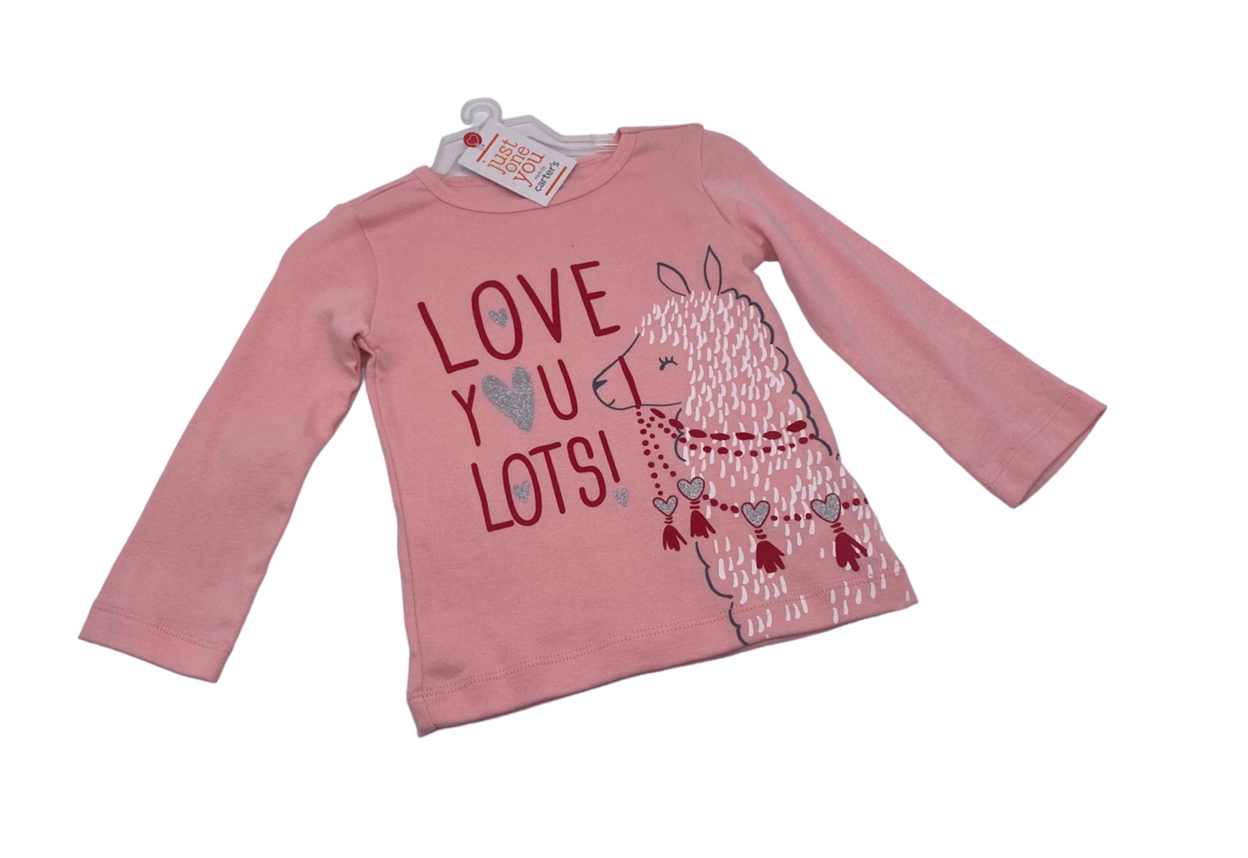 Just one You Valentine's Day Baby Shirt Sz 18M llama