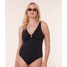 Andie Swim The Bonita One Piece in Black M NWT