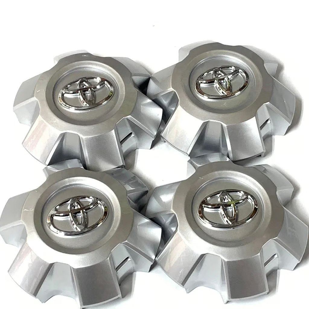 4X Set SILVER TOYOTA 4RUNNER WHEEL HUB CENTER CAPS 2014-2023 4260B-35070