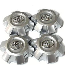 4X Set SILVER TOYOTA 4RUNNER WHEEL HUB CENTER CAPS 2014-2023 4260B-35070