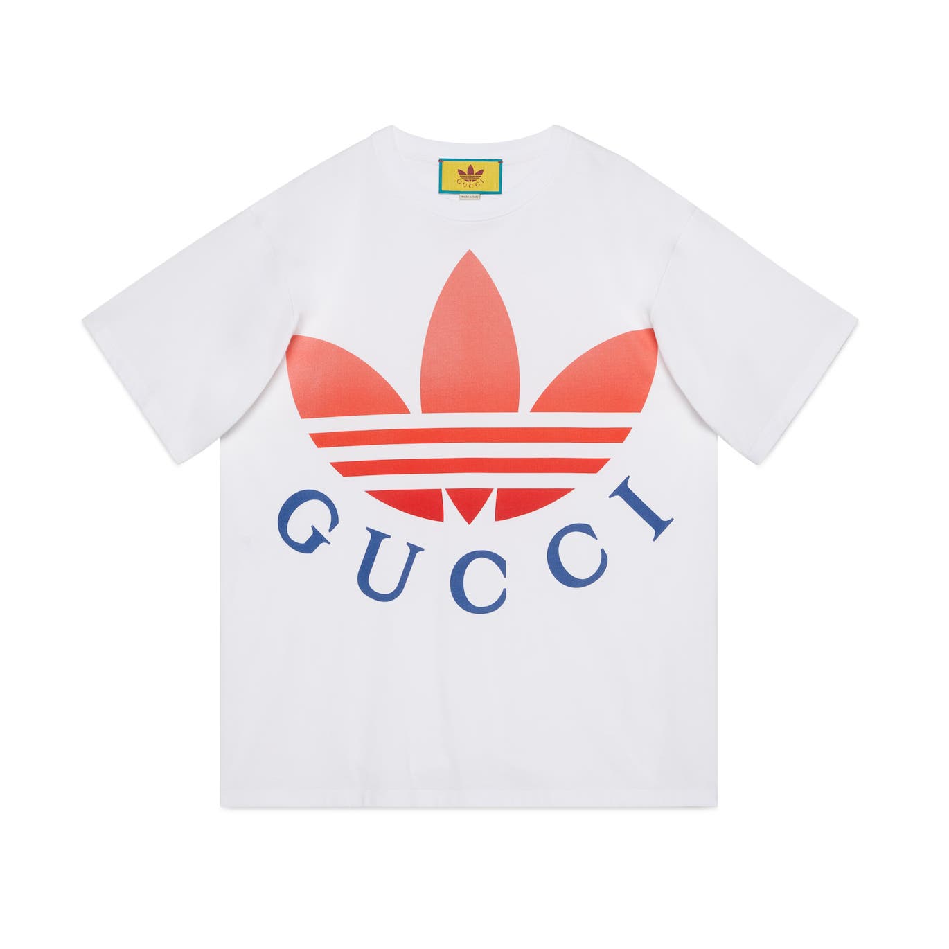 NWT Gucci Adidas X Cotton T-shirt In White T-shirt Size XL