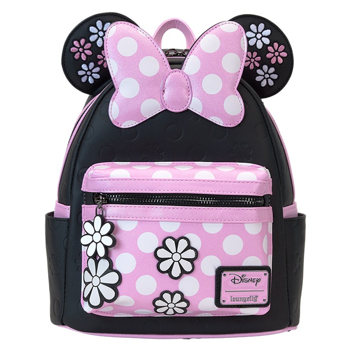 Minnie Mouse Floral Rock The Dots Mini Backpack
