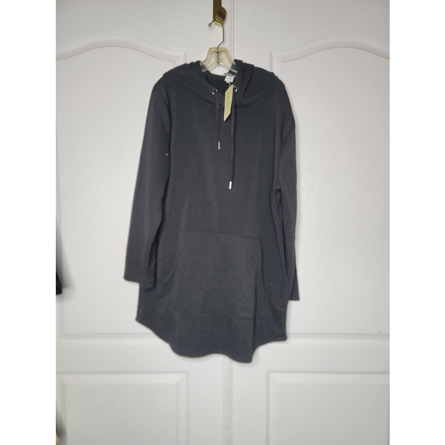 Z Avenue USA Black long sleeve hoodie Size 2XL Style LY006 NEW Kangaroo pocket