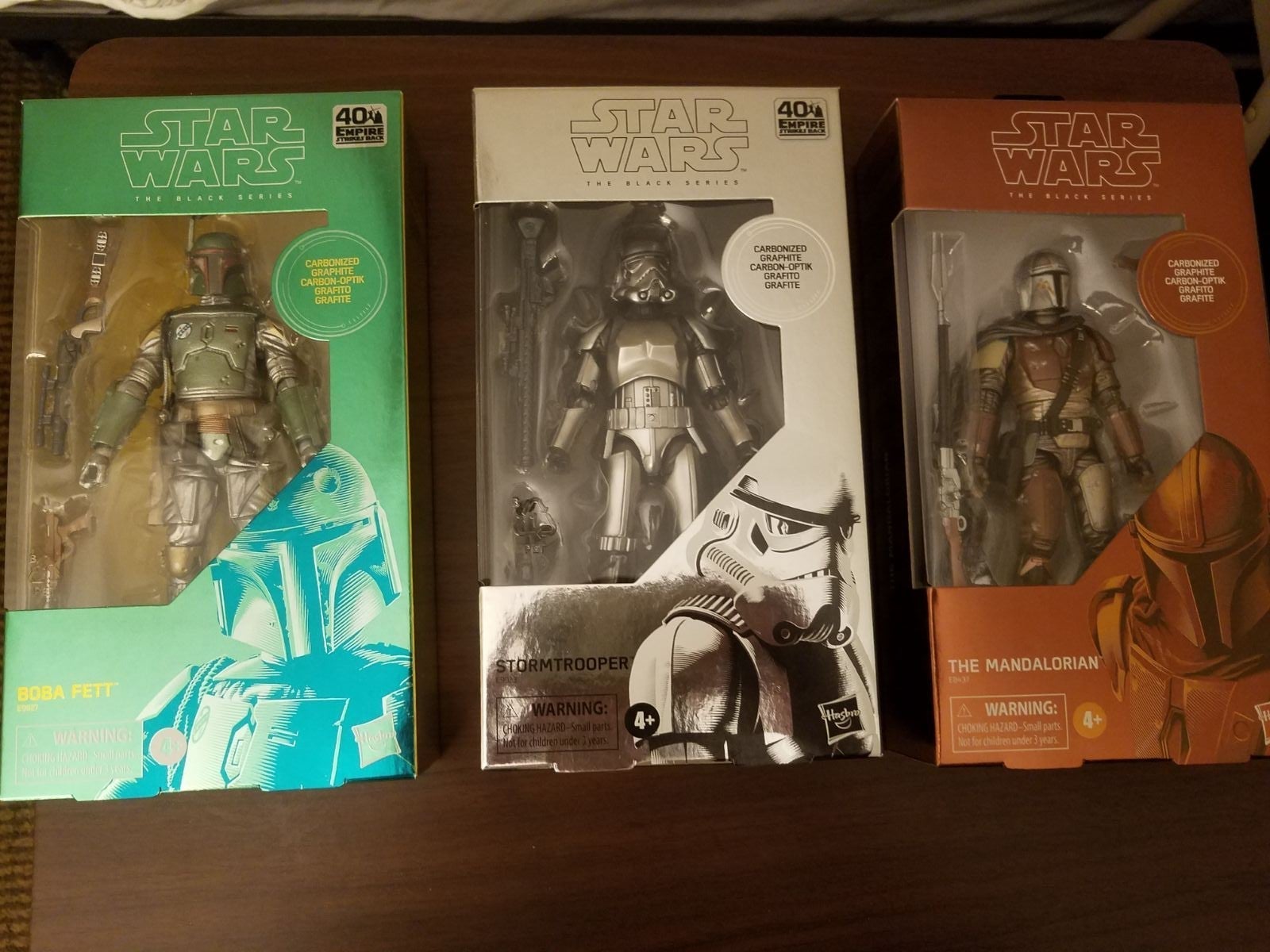 Star Wars Black Series Carbonized Lot of