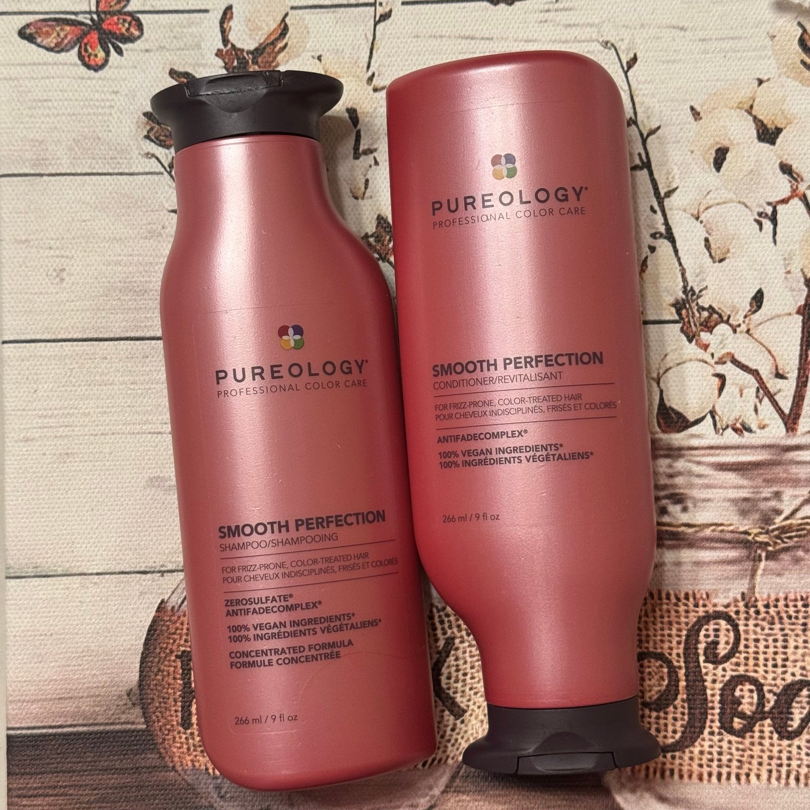 Pureology Smooth Perfection Shampoo & Conditioner Set w/free gift