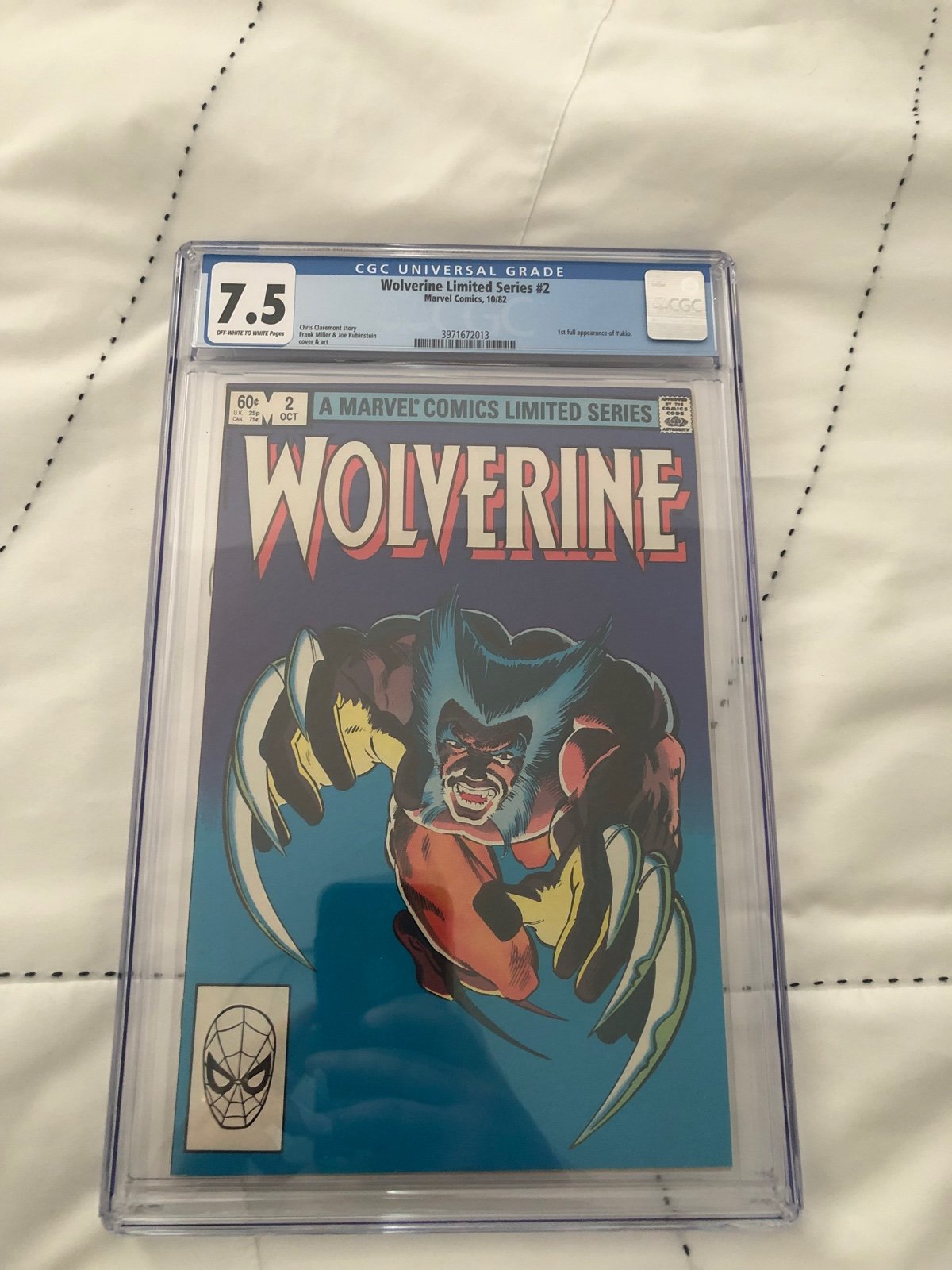 Wolverine Limited series #2 CGC 7.5