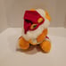 Vintage Garfield Plush Fiesta Paws Santa Costume 1998 beans clean! GUC