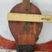 Vintage Rare Long Handle Fire Bellows Stoker Wood and Leather