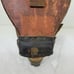 Vintage Rare Long Handle Fire Bellows Stoker Wood and Leather