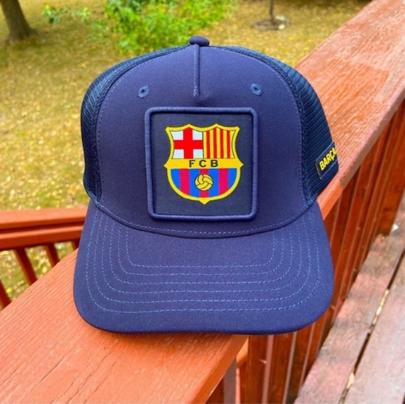 FC Barcelona Navy Blue Trucker Hat
