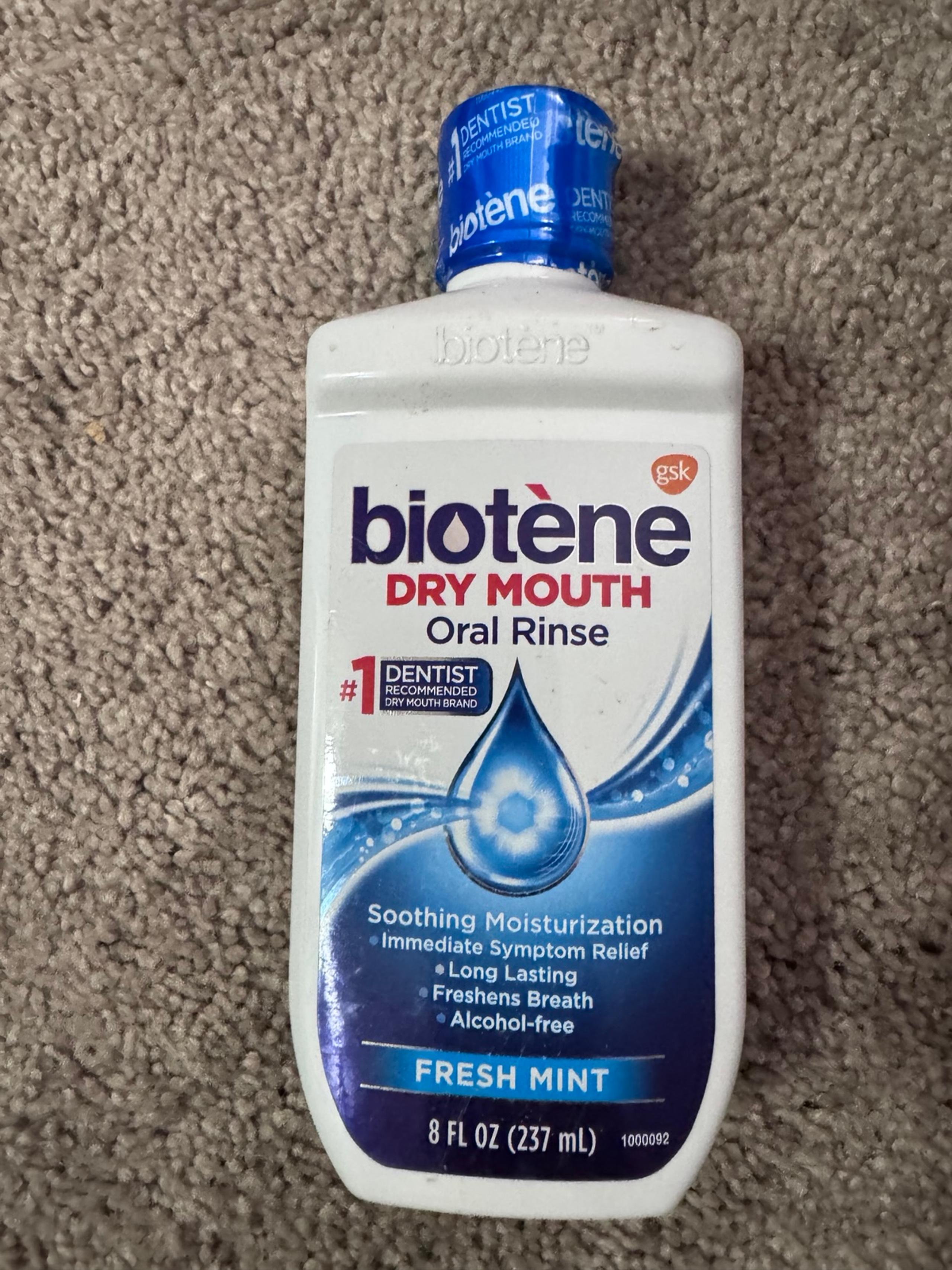 Biotene dry mouth oral rinse pack of 4, 8oz