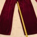 Coldwater Creek Deep Red Velour Tracksuit PXL 2 PC Floral Set