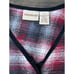 Vintage Crossroads Plaid Vest Cottagecore Button Up Sleeveless Top Small