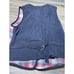 Vintage Crossroads Plaid Vest Cottagecore Button Up Sleeveless Top Small
