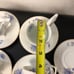 elegancy fine porcelain coffee set 10 ps