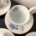 elegancy fine porcelain coffee set 10 ps