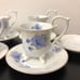 elegancy fine porcelain coffee set 10 ps