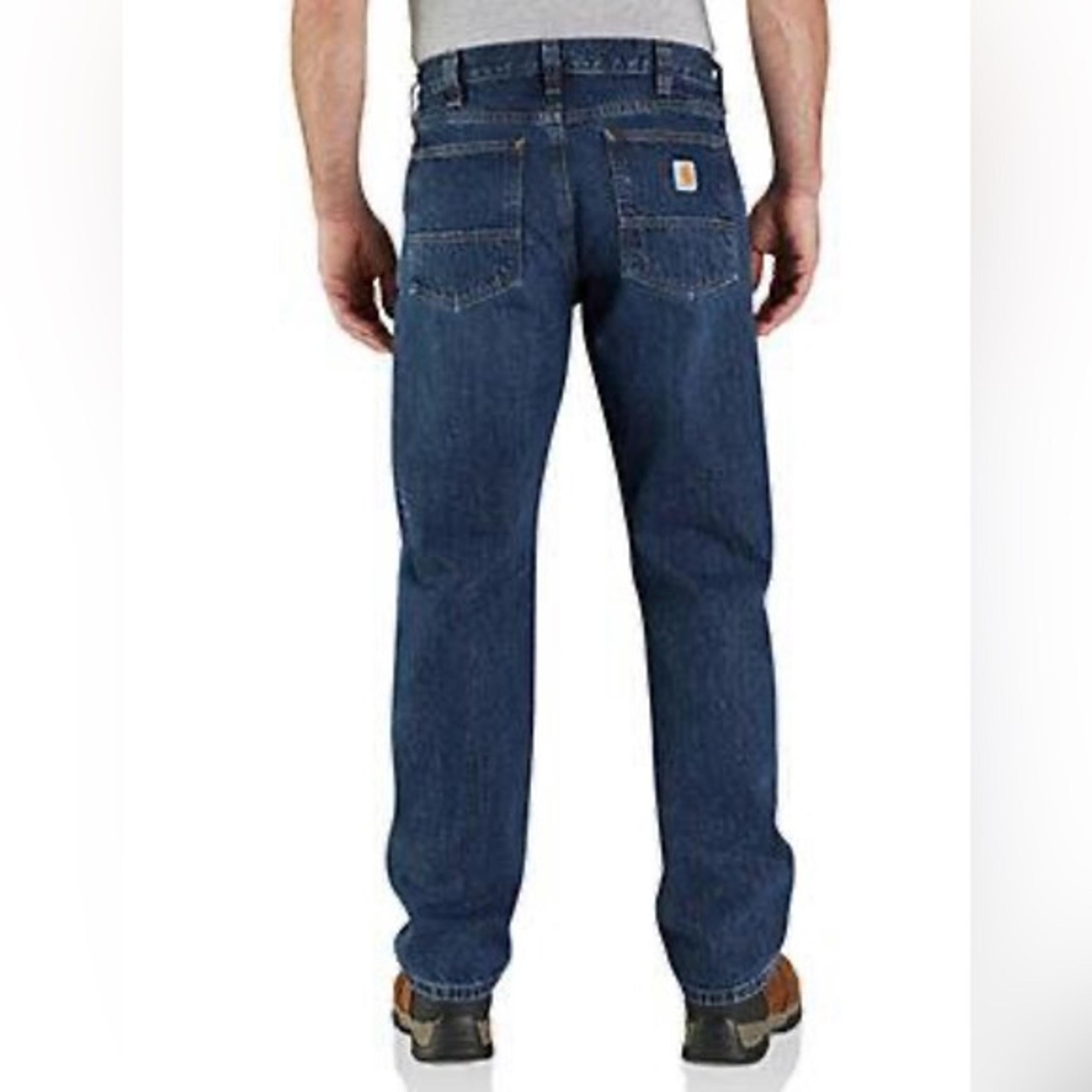 CARHARTT MEN'S JEAN - RELAXED FIT - 100% COTTON DENIM size 33