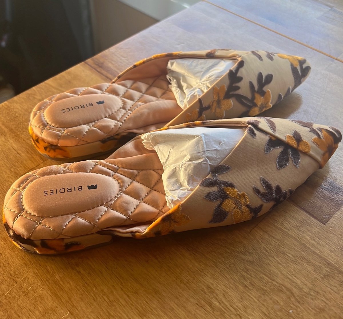 Birdies The Swan Floral Shoe