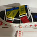 KAPPA AUTHENTIC MITEL 1 black yellow red SZ 9 USA