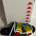 KAPPA AUTHENTIC MITEL 1 black yellow red SZ 9 USA