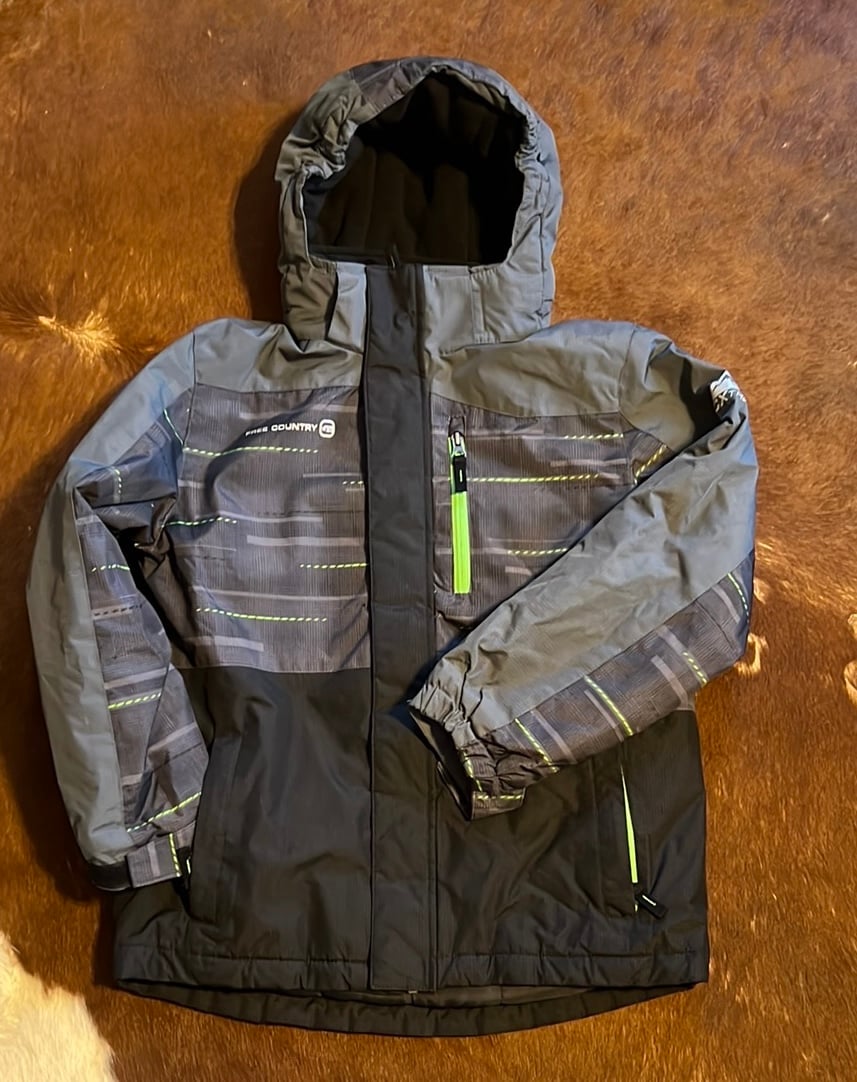 Free Country Extreme Performance Series SKI Hooded JACKET, Size 10/12
