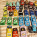 Lot of cars the movie diecast cars.