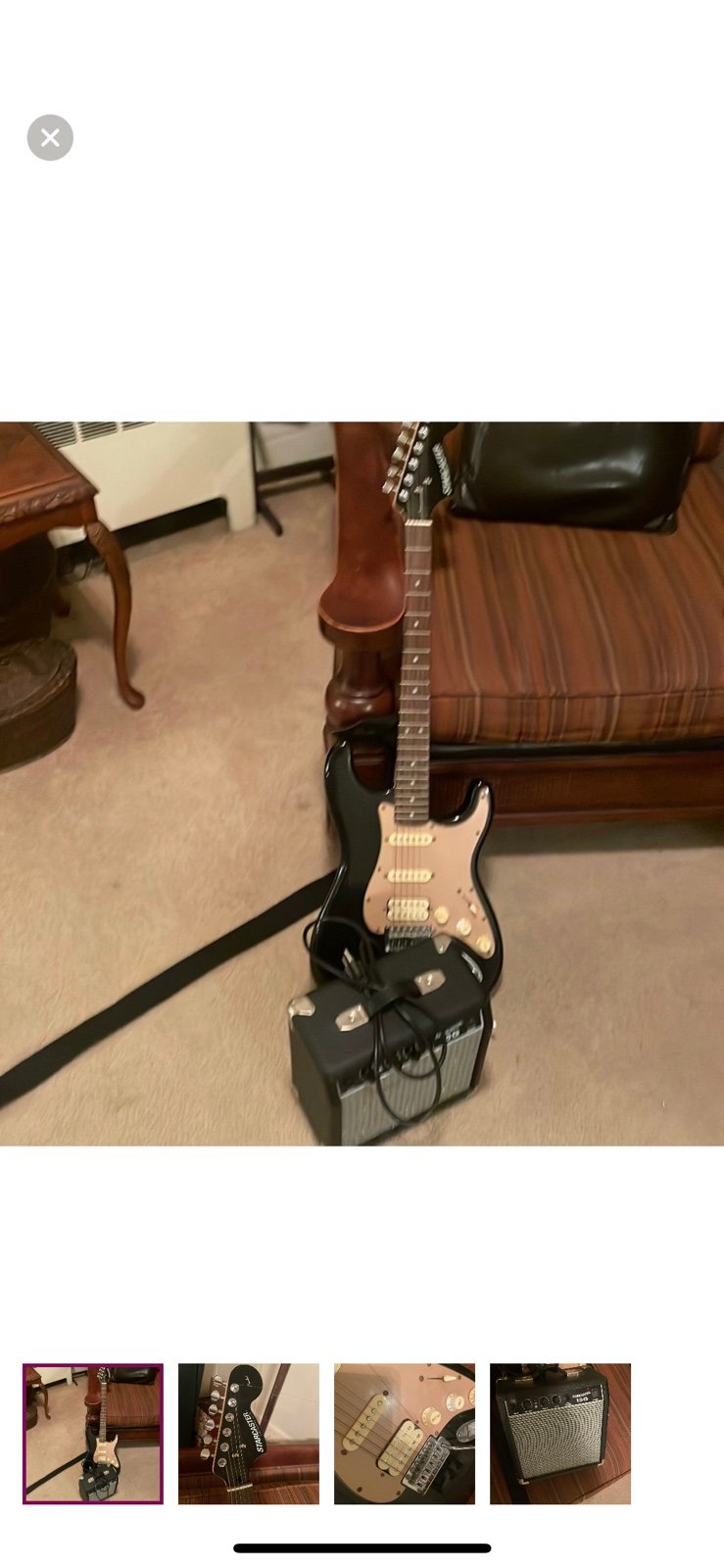 Fender starcastor and amp