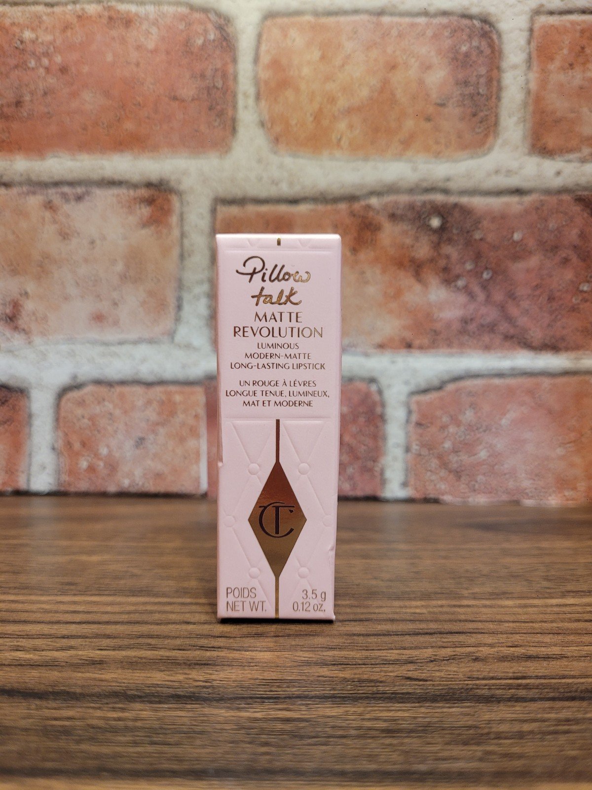Charlotte Tilbury Pillowtalk Matte Revolution Luminous Lipstick. Retail 35