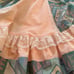 Vintage Pitchfork Brand Patchwork Prairie Cowgirl Cottagecore Full Skirt size M