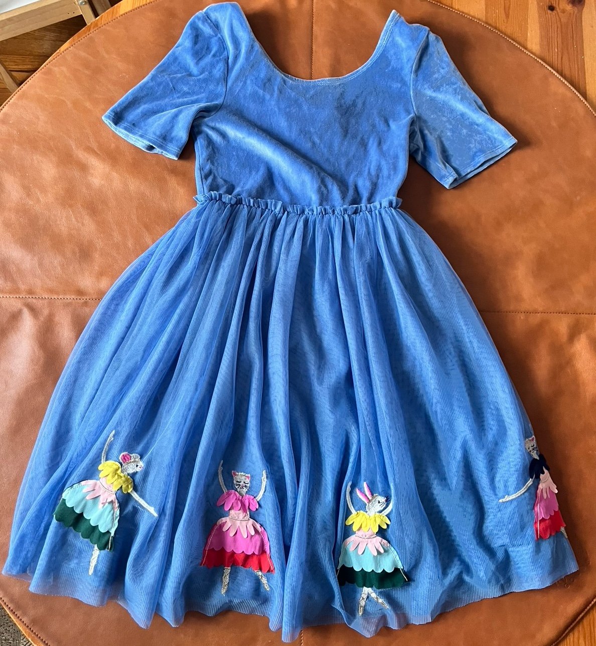 Mini Boden Dancing ballerina bunnies Tulle Dress size 11/12 y