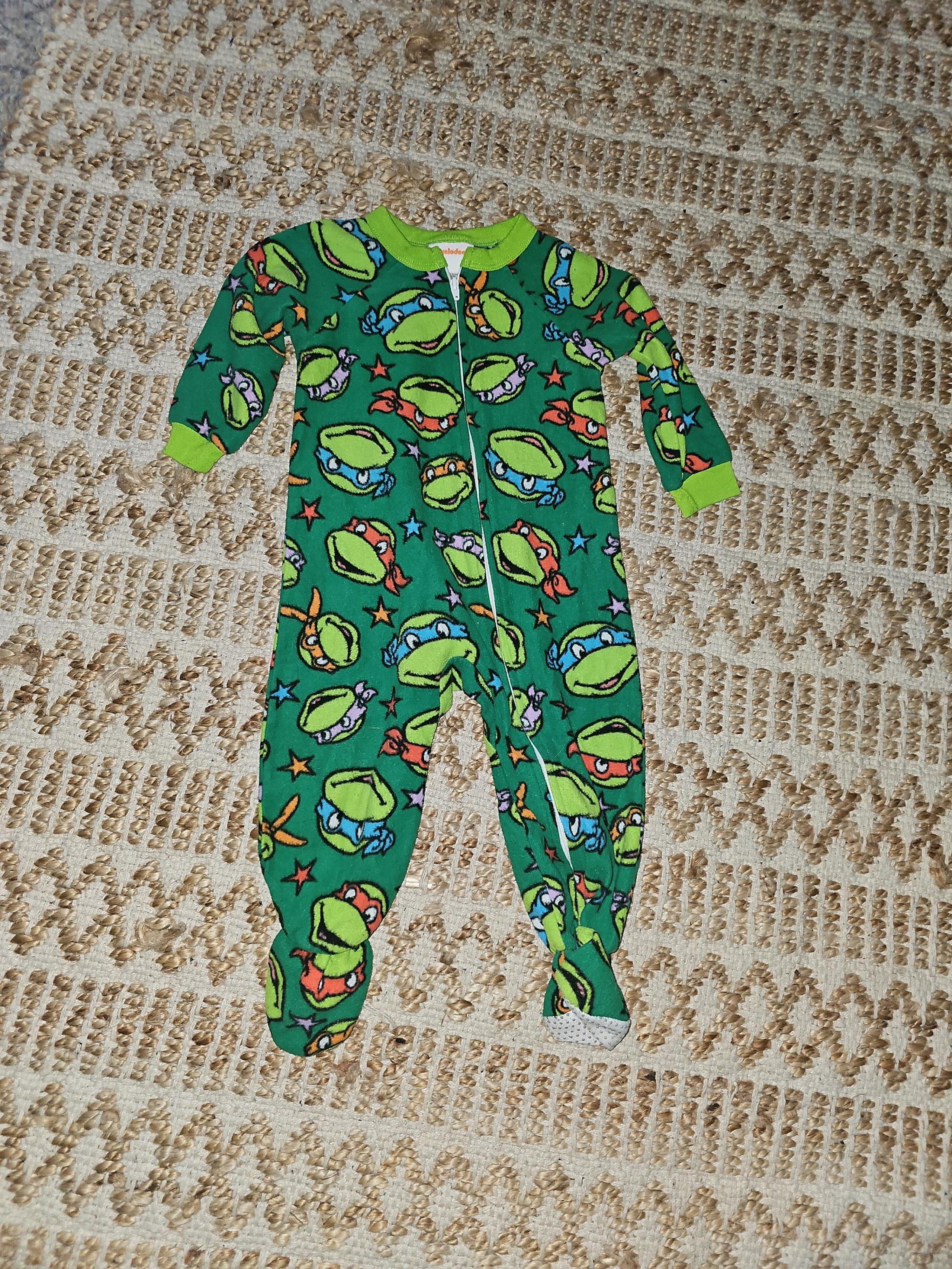 Nickelodeon Teenage Mutant Ninja Turtles Fleece Sleeper 18 Months