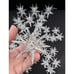 Huge Lot Vintage 5” & 3” Atomic Acrylic Star Christmas Ornaments Light Covers