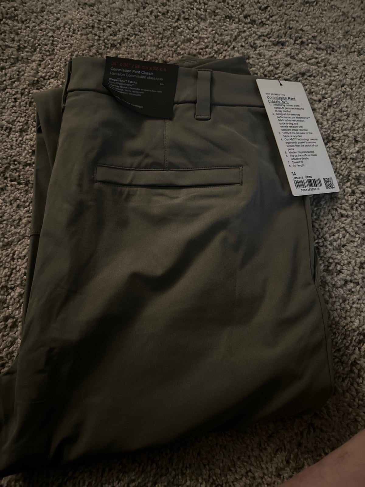 lululemon commission pants