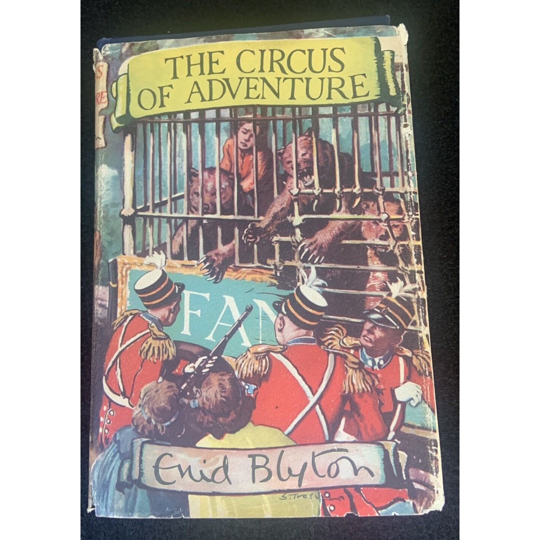 THE CIRCUS OF ADVENTURE Vintage 1953 Hardback W/ DJ By Enid Blyton VERY GOOD