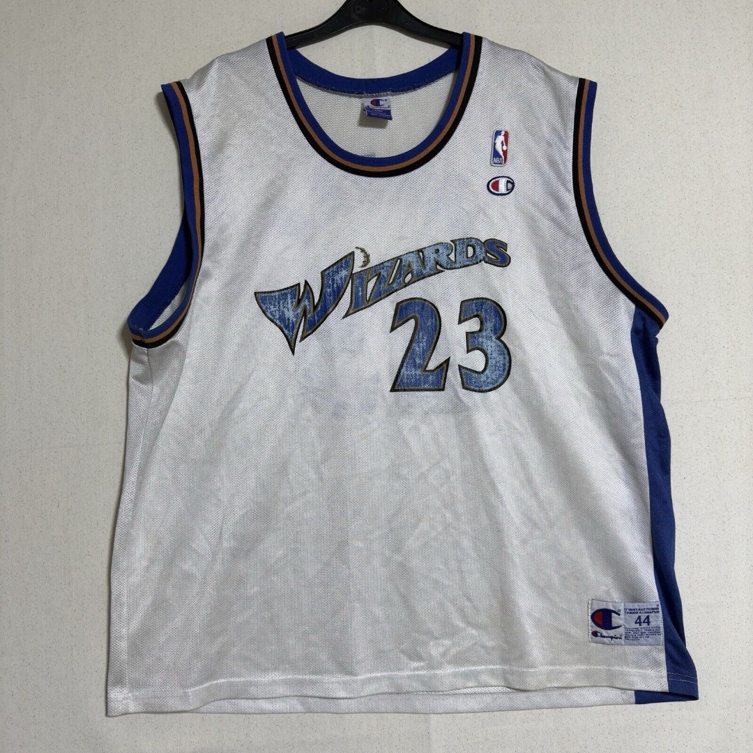 Vintage Washington Wizards Michael Jordan Blue Champion