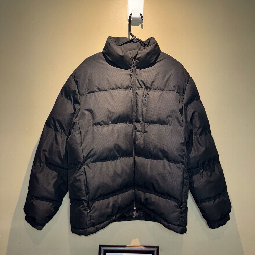 H&M Divided Triple Black Men's Puffer Jacket Coat Size Large New