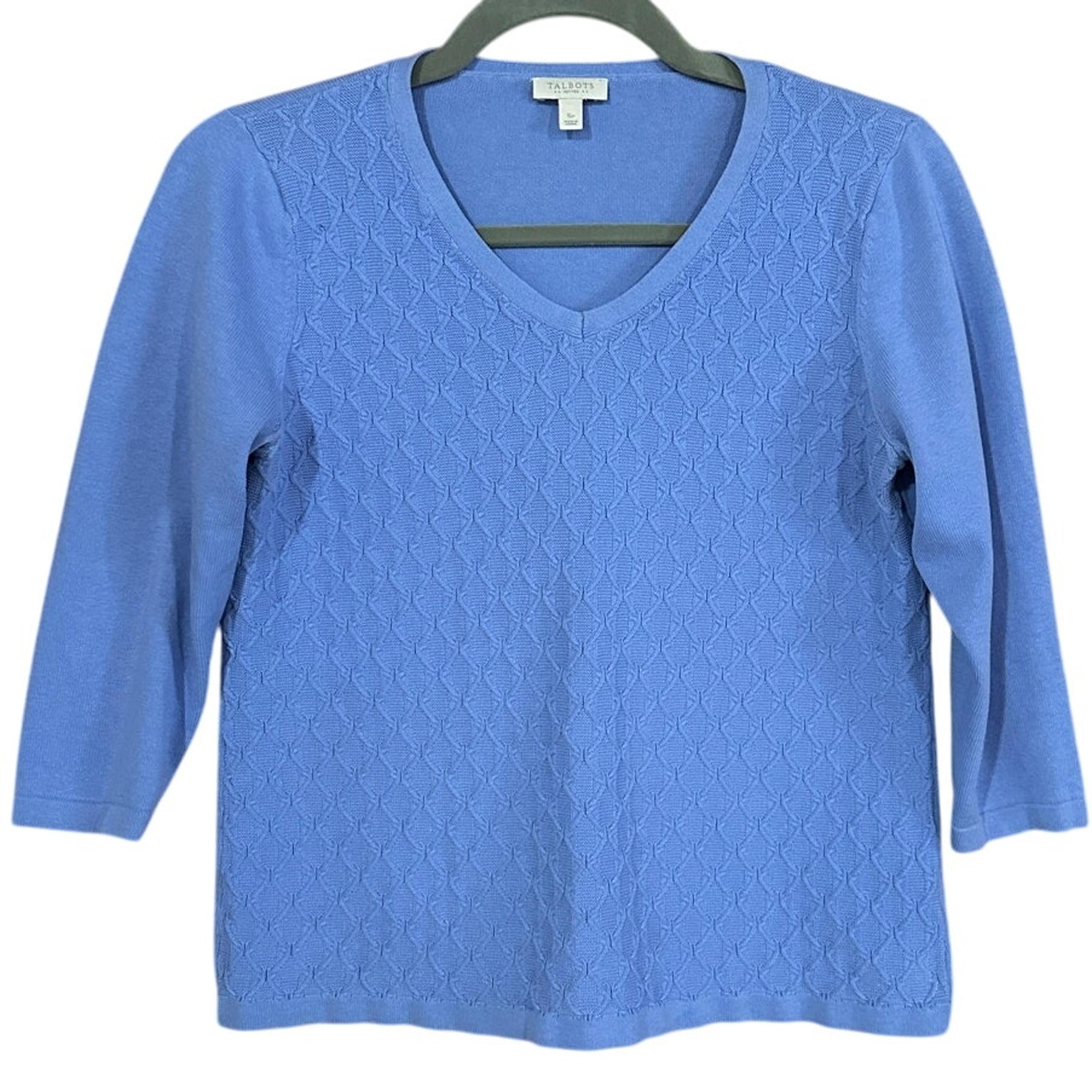 Petites Women's Cable Knit Sweater Size SP - Talbots